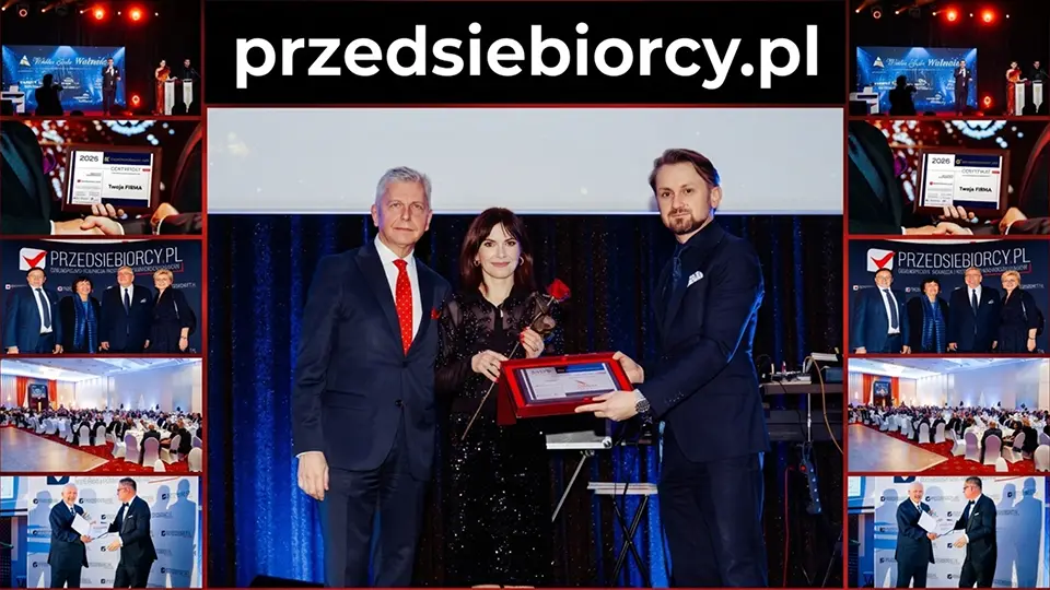 Wręczenie Certyfikatu Wiarygodności Biznesowej